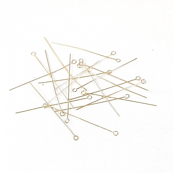 Appr&ecirc;ts bijoux: Lot de clous m&eacute;tal avec oeil 