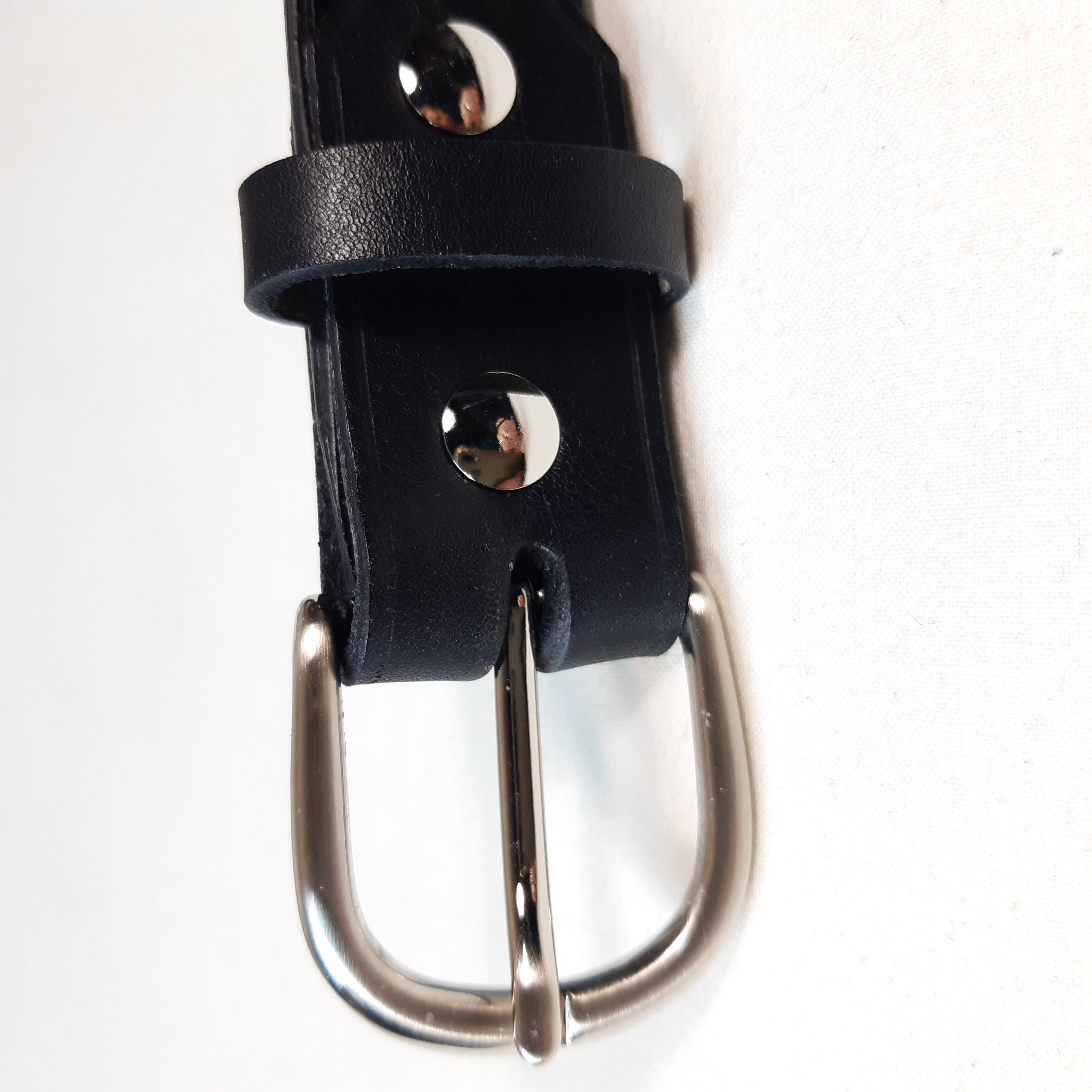 Ceinture pour Lui en cuir noir