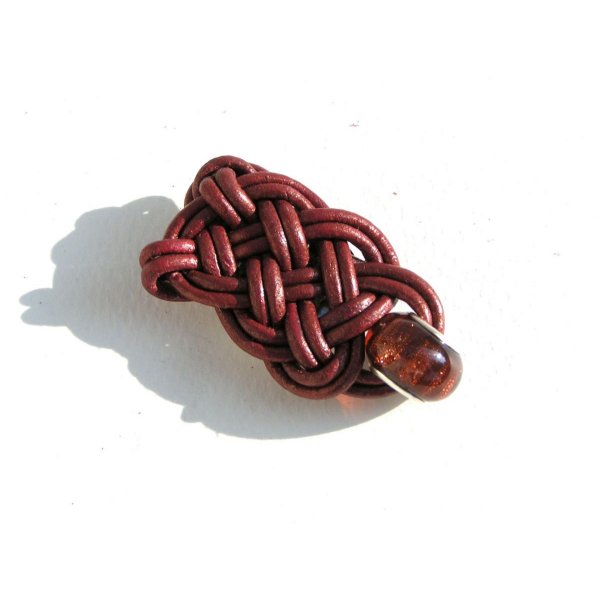 5 m Cordons cuir de vachette diamètre 2mm