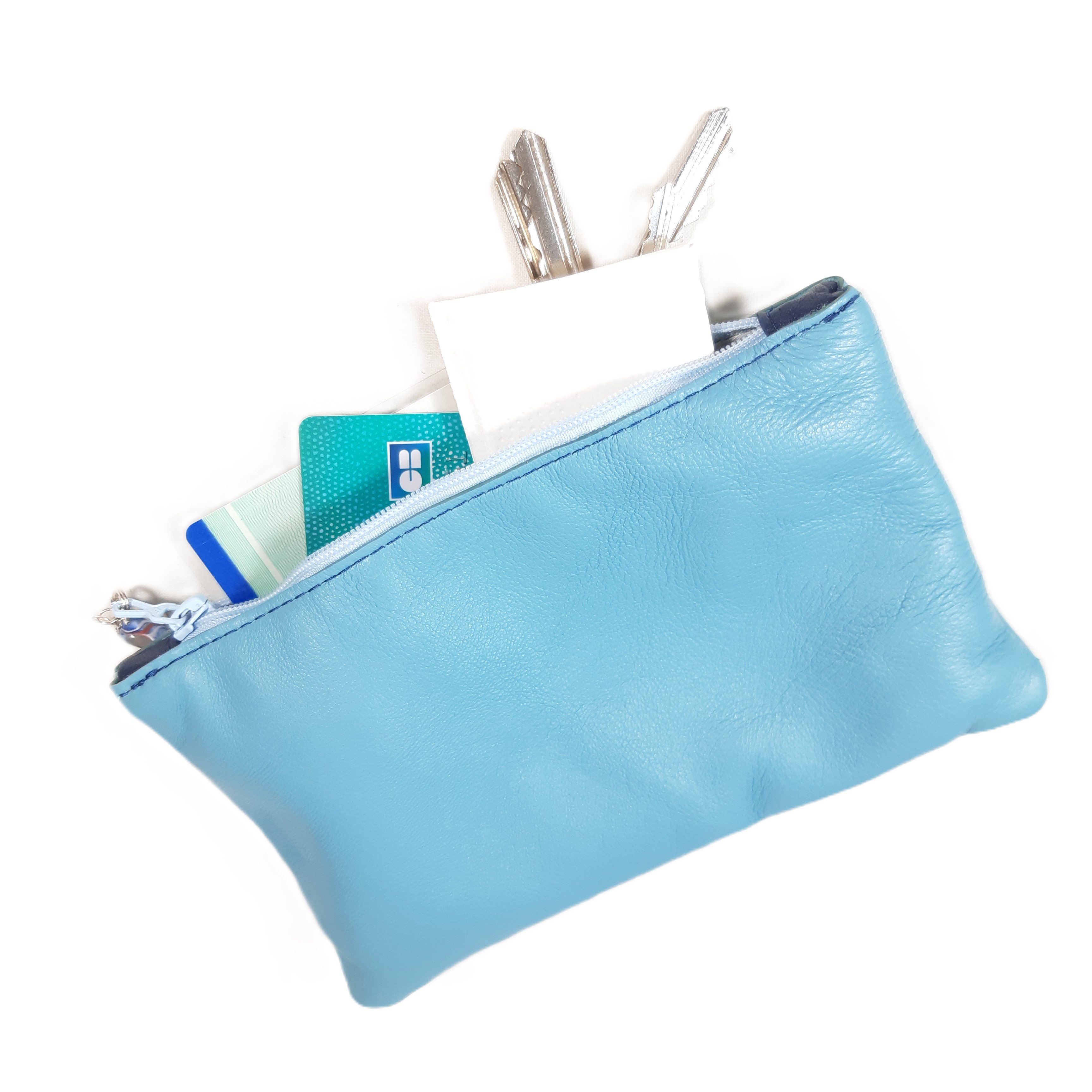 Pochette à glisser dans un grand sac, un sac de plage..