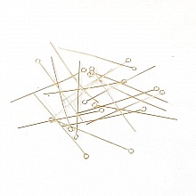 Appr&ecirc;ts bijoux: Lot de clous m&eacute;tal avec oeil 